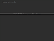 Tablet Screenshot of bazarnoir.com.br